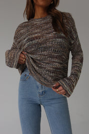 Remi Crochet Long Sleeve Top