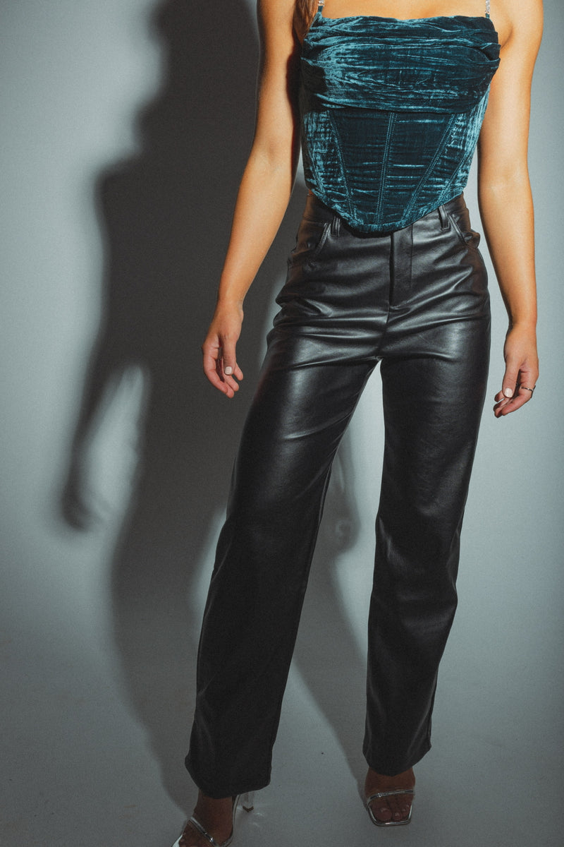 Tori Teal Velvet Corset Top – Madida Clothing