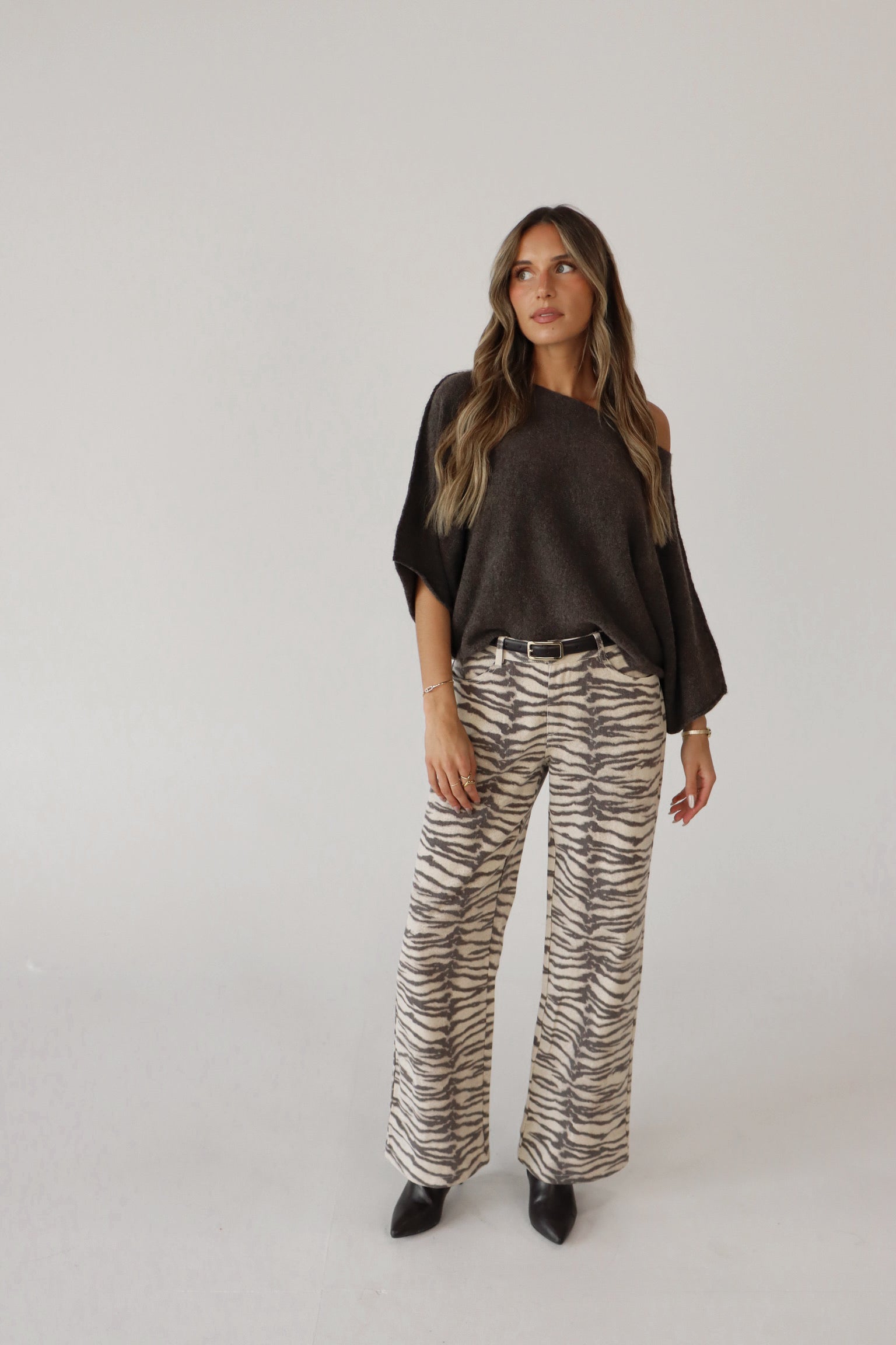 Malia One Shoulder Knit Top