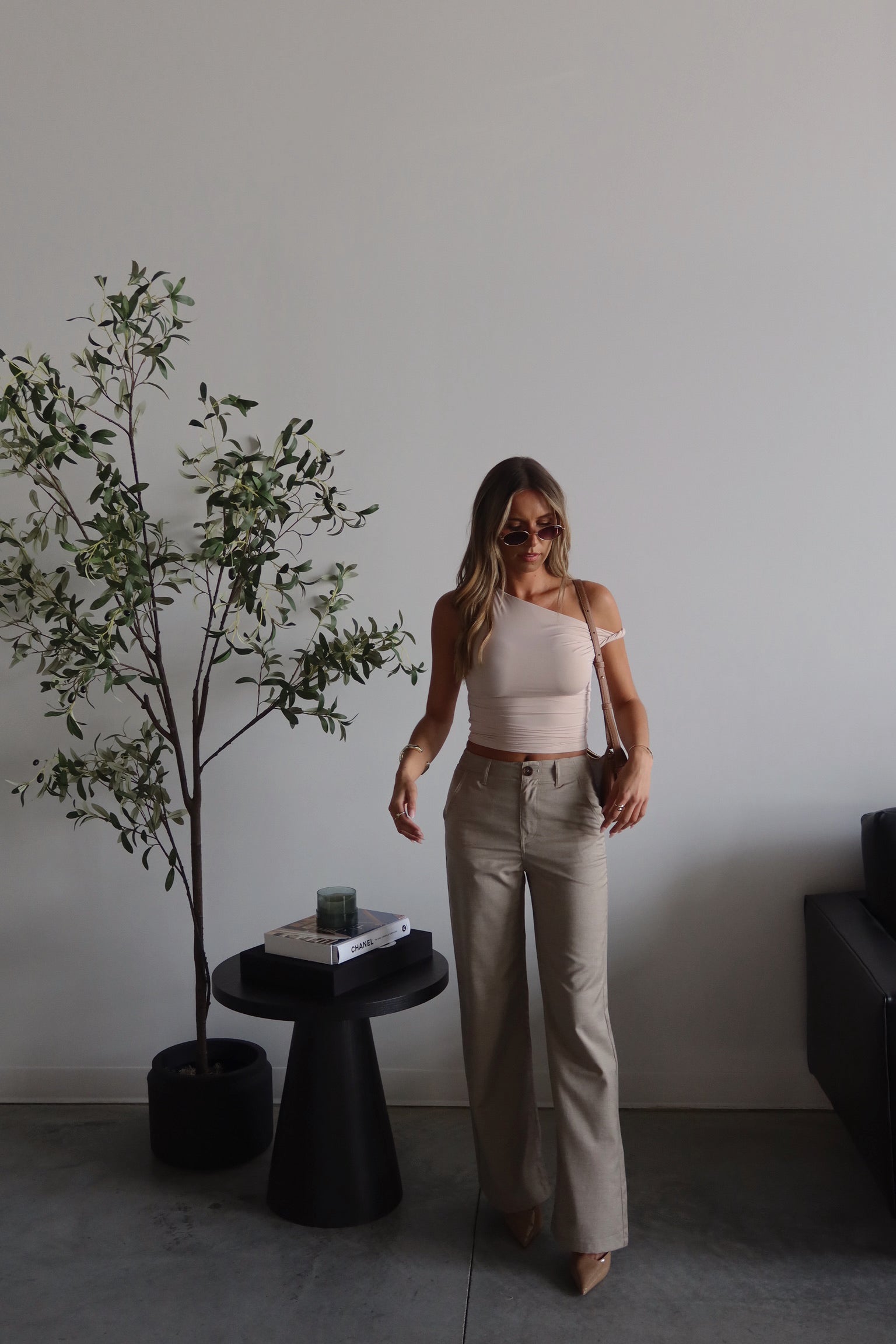 Jalynn Khaki Trousers