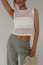 Bailey Crochet Top