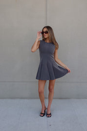 Waylin Pleated Mini Dress