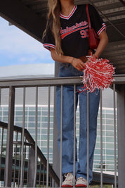 Cornhuskers Pullover Jersey In Black