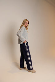 Blake Contrast Long Sleeve Top