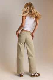 Beckett Low Rise Khaki Jean
