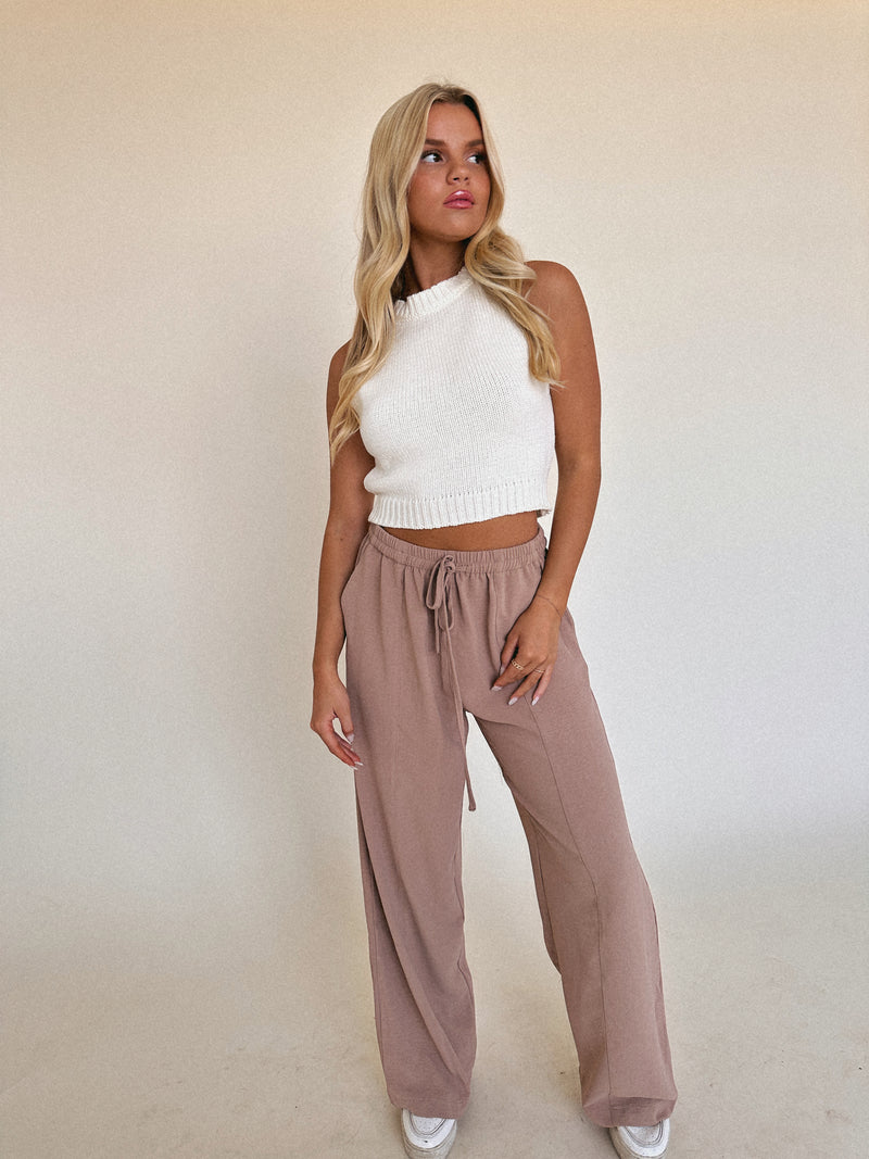 Adilyn Taupe Pant
