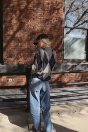 Rowan Argyle Sweater