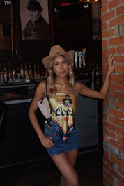 Cool-girl Coors Bandana Top