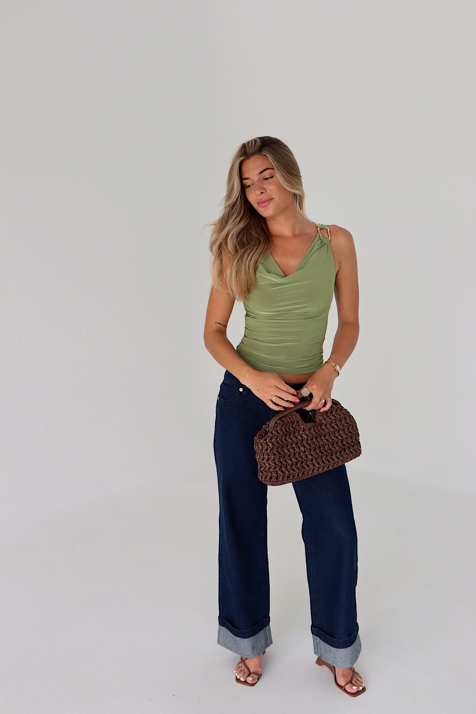 Lilah Cowl Neck Top