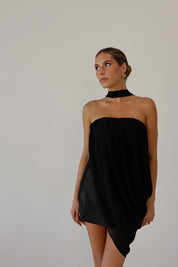Delylah Draped Mini Dress
