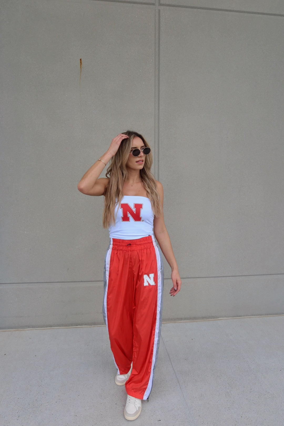 Nebraska Track Pants In Red