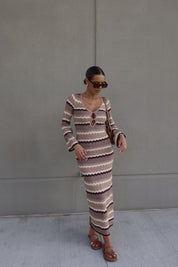 Candace Knit Maxi Dress