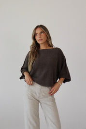 Malia One Shoulder Knit Top