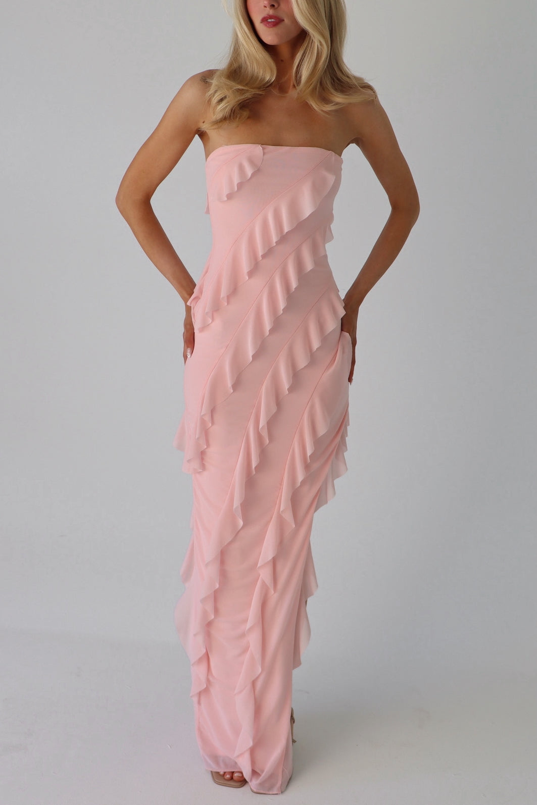 Ashlee Ruffle Maxi Dress