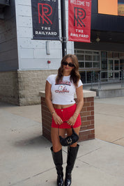Go Big Red Baby Tee
