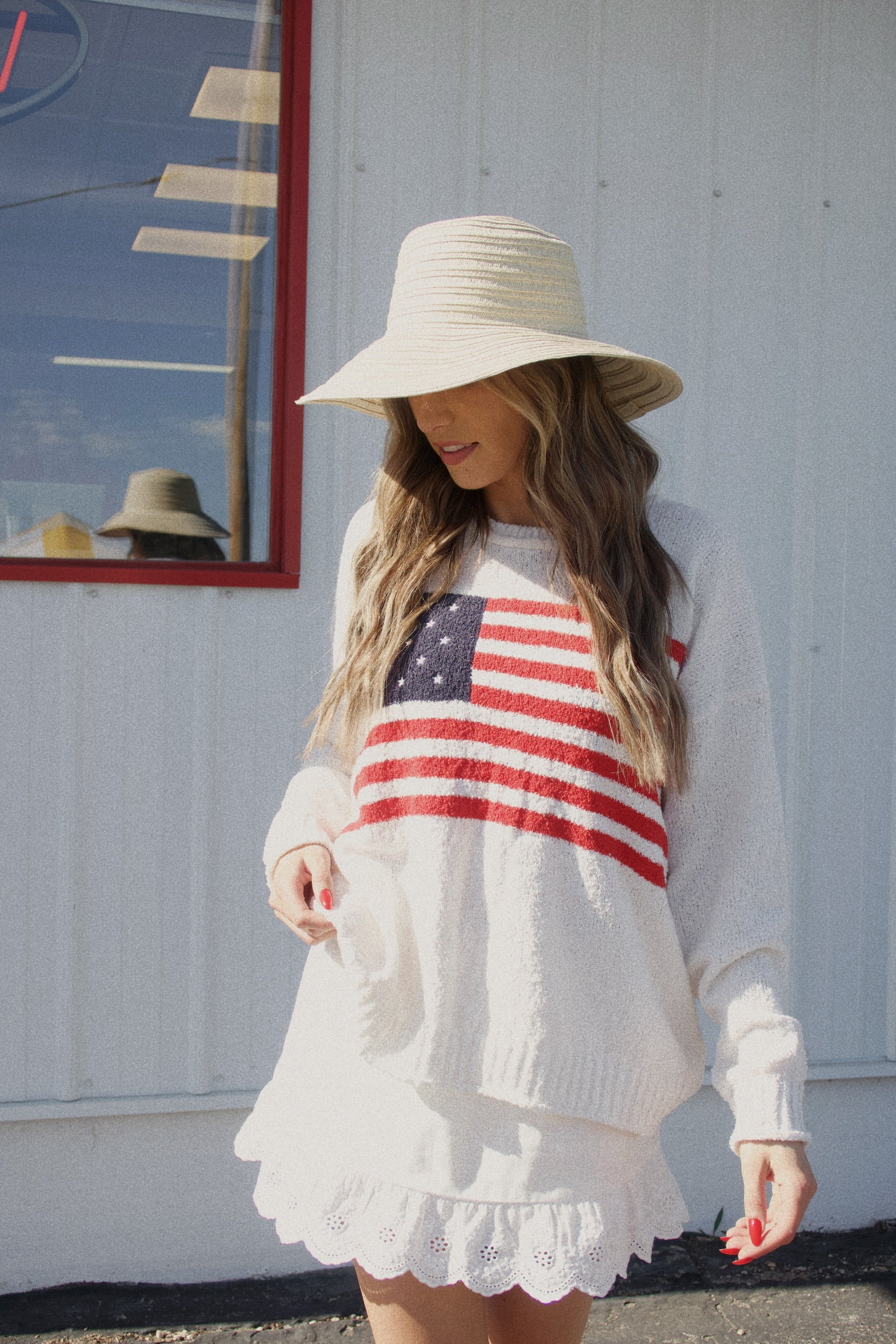 Alabama White Linen Skort
