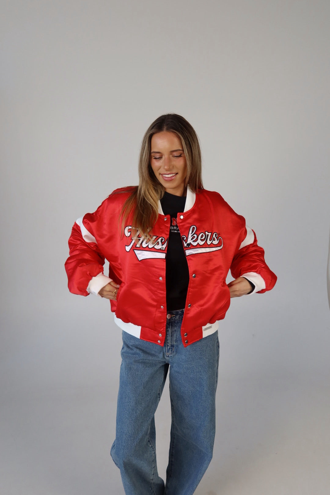 Huskers Varsity Bomber Jacket