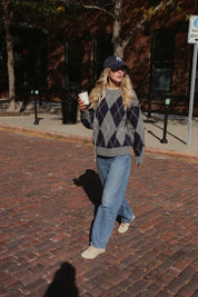 Rowan Argyle Sweater