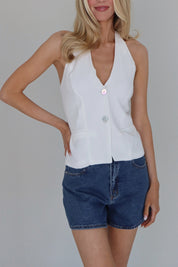Rory Linen Halter Top