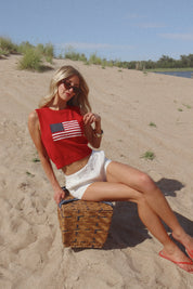 Liberty Flag Knit Tank