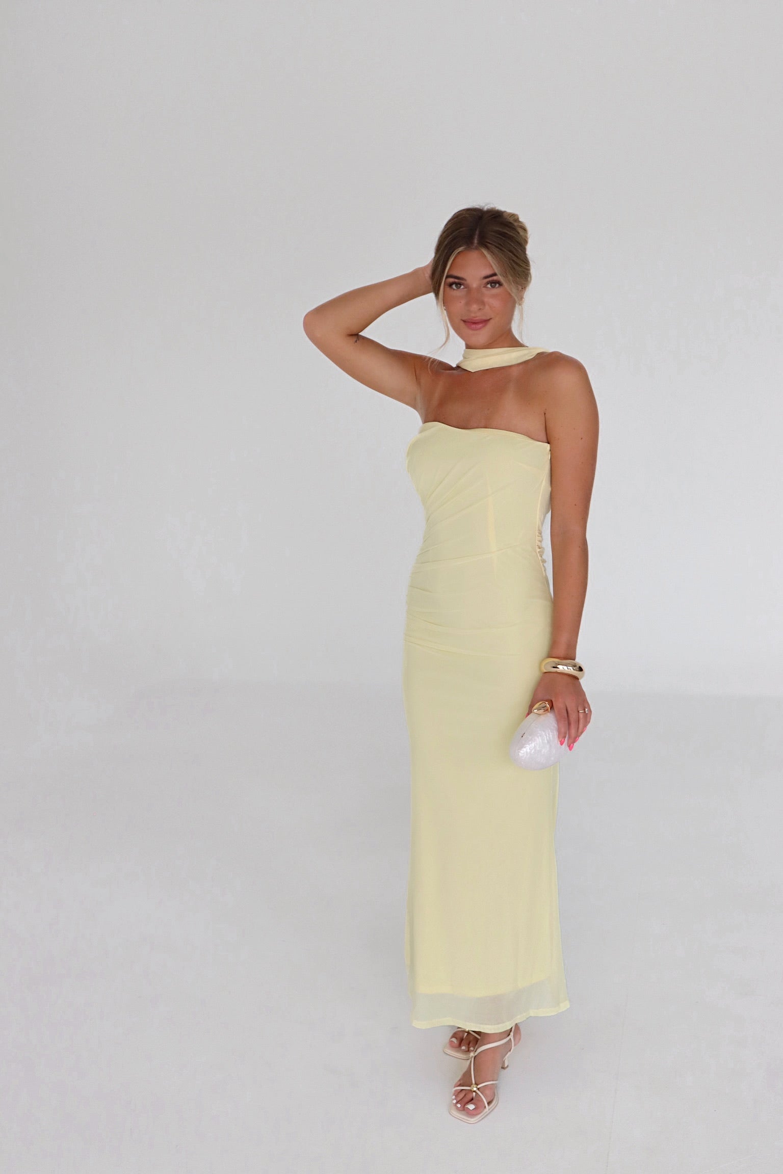Luciana Strapless Maxi Dress