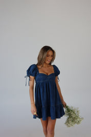 Denim Babydoll Dress