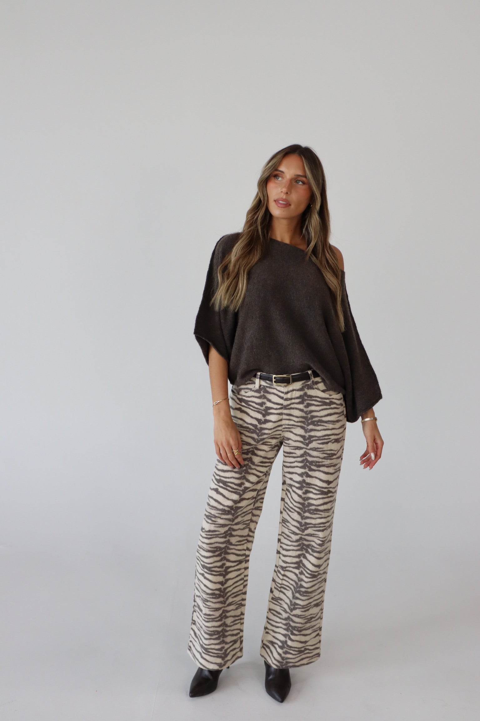Malia One Shoulder Knit Top