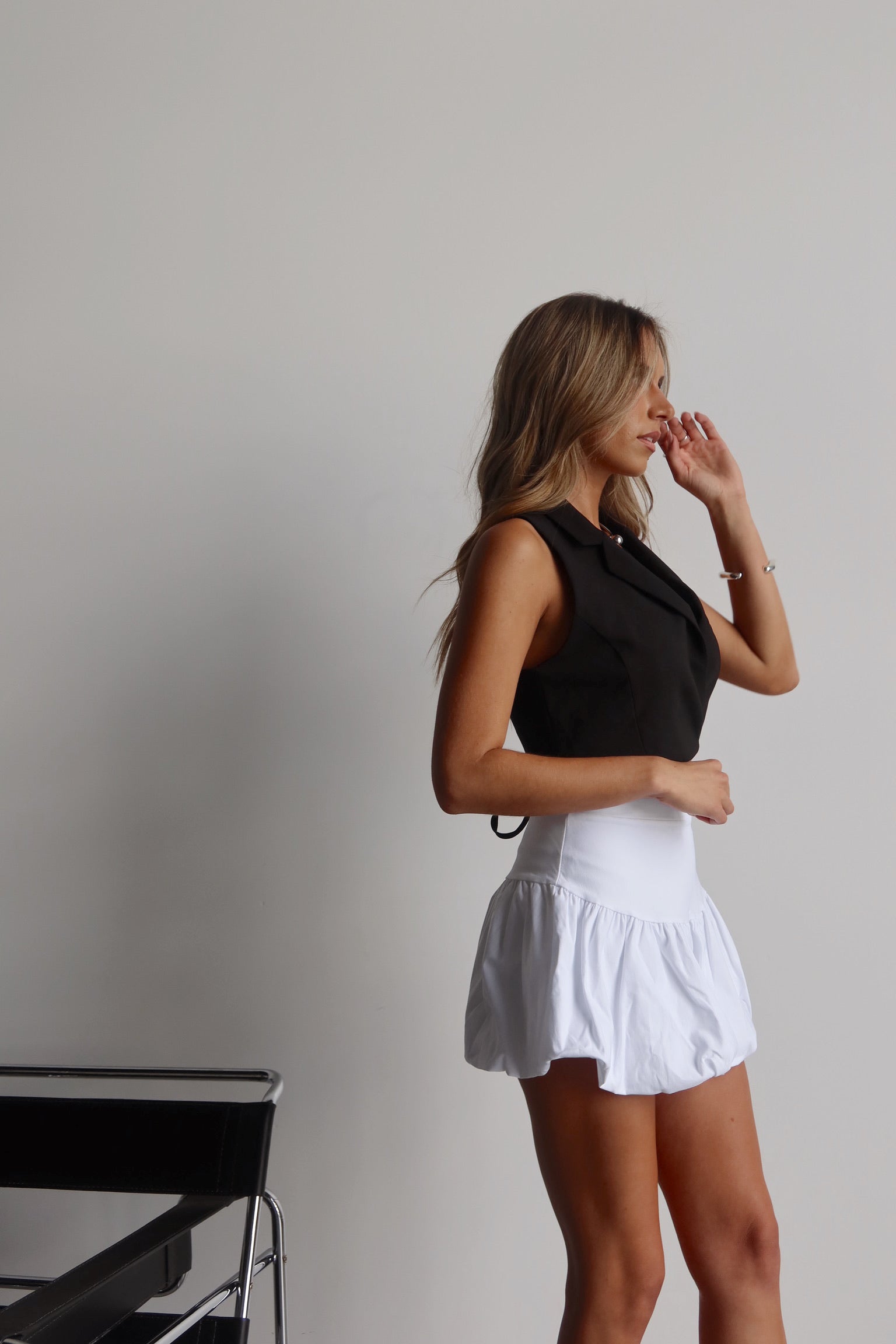 Veronica Wrapped Crop Vest