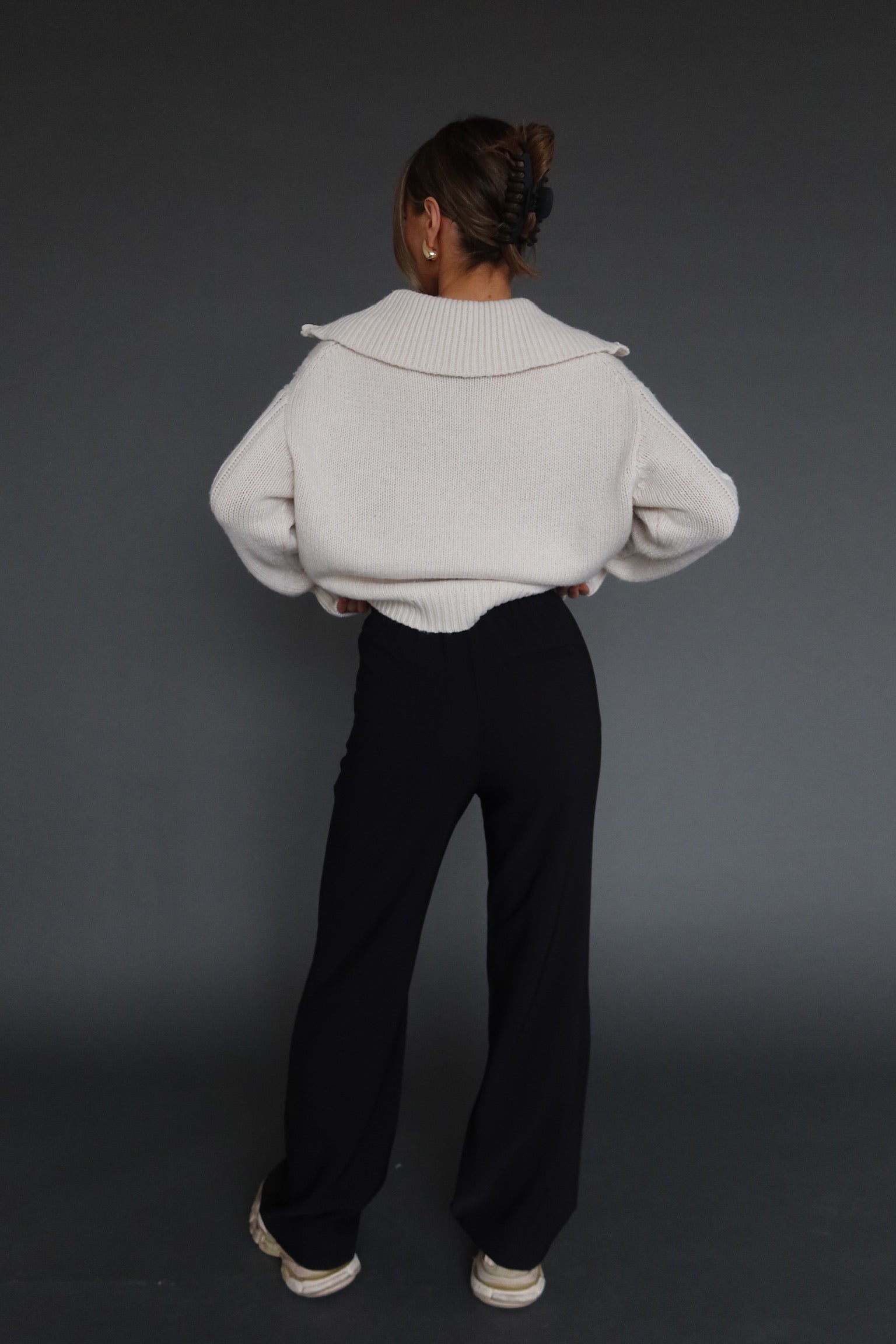 Sienna Quarter Zip Sweater