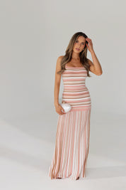 Sutton Striped Knit Maxi Dress