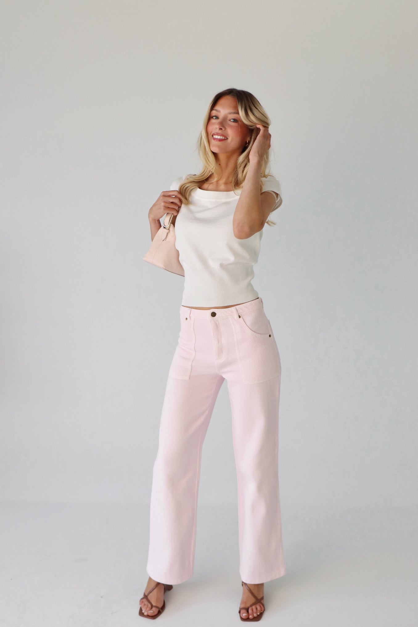 Portia Knit One Shoulder Top