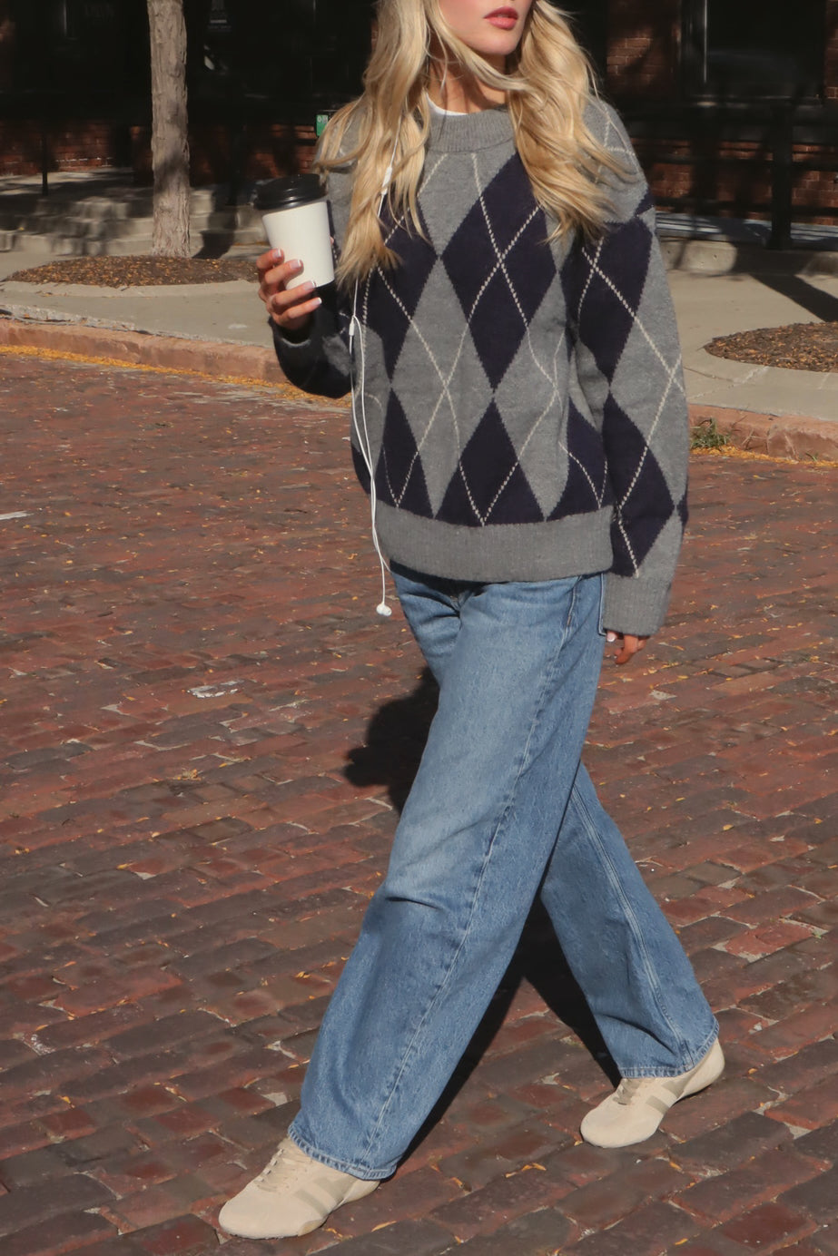Rowan Argyle Sweater
