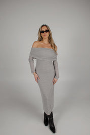 Eloise Fold Over Midi Dress