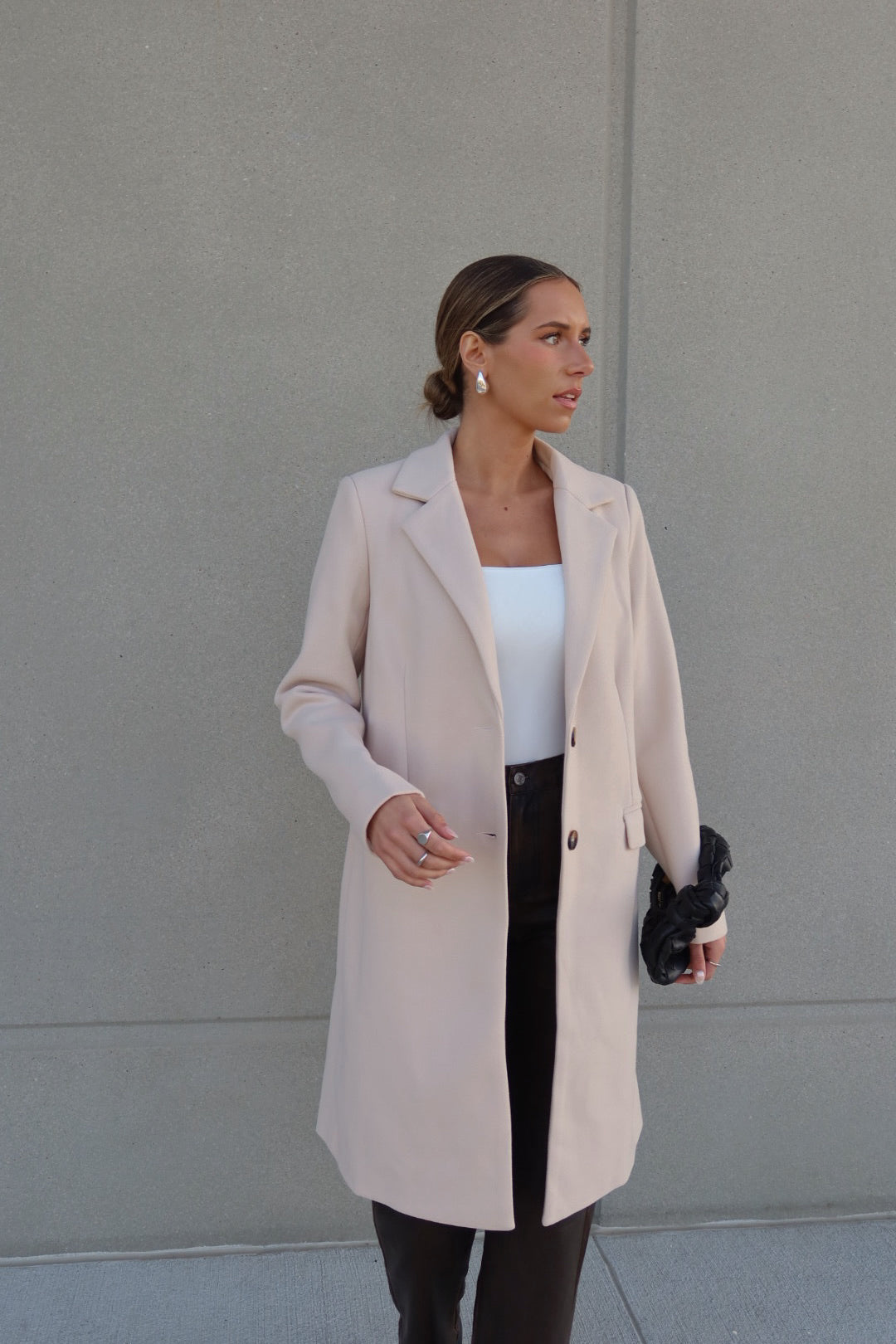 Danielle Beige Trench Coat