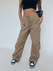 Sarah Sand Cargo Pants