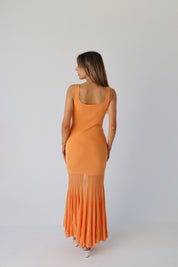 Kendall Maxi Dress in Orange