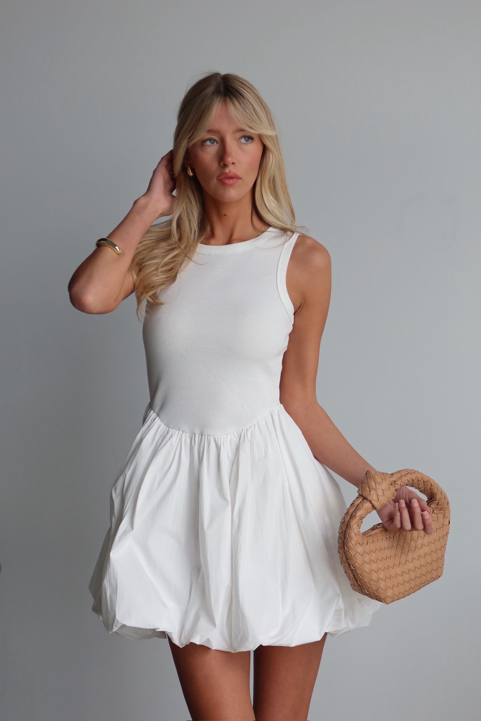 Mazie Bubble Mini Dress