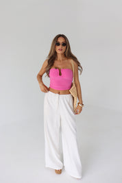 Naomi Gathered Tube Top