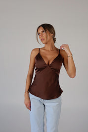 Silk Serenity V-Neck Tank