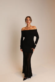 Isla Off The Shoulder Maxi Dress