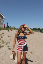 All American Knit Halter Top