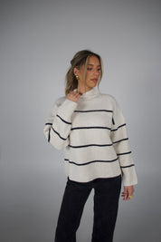 Soft Oat Mockneck Sweater