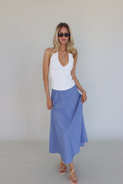 Willa White Halter Top