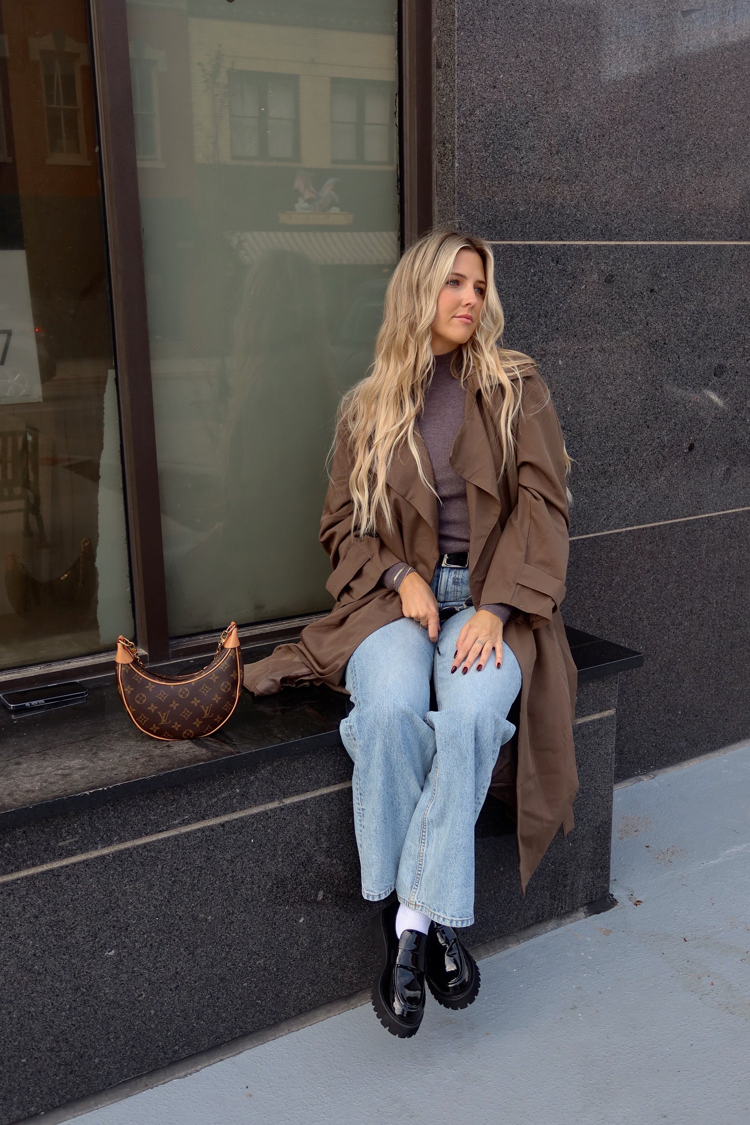 Urban Luxe Belted Trench