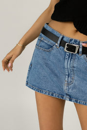 Jayla Denim Mini Skirt