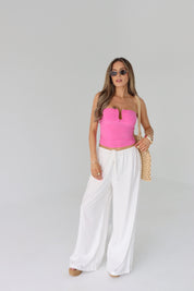 Naomi Gathered Tube Top