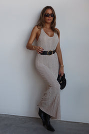 Lane Maxi Dress in Oat