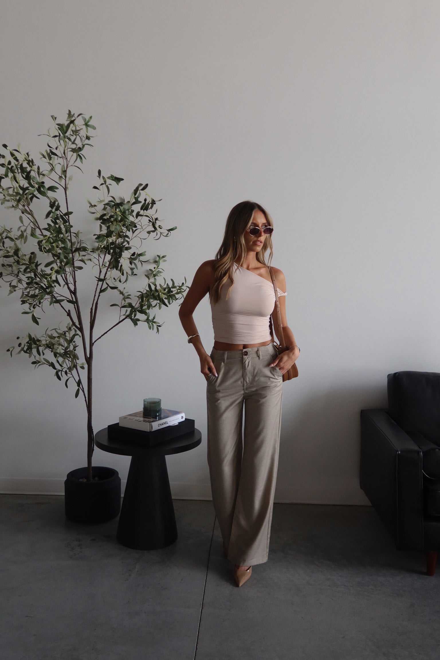 Jalynn Khaki Trousers