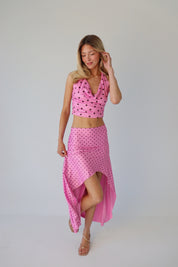 Melody Polka Dot Halter Top