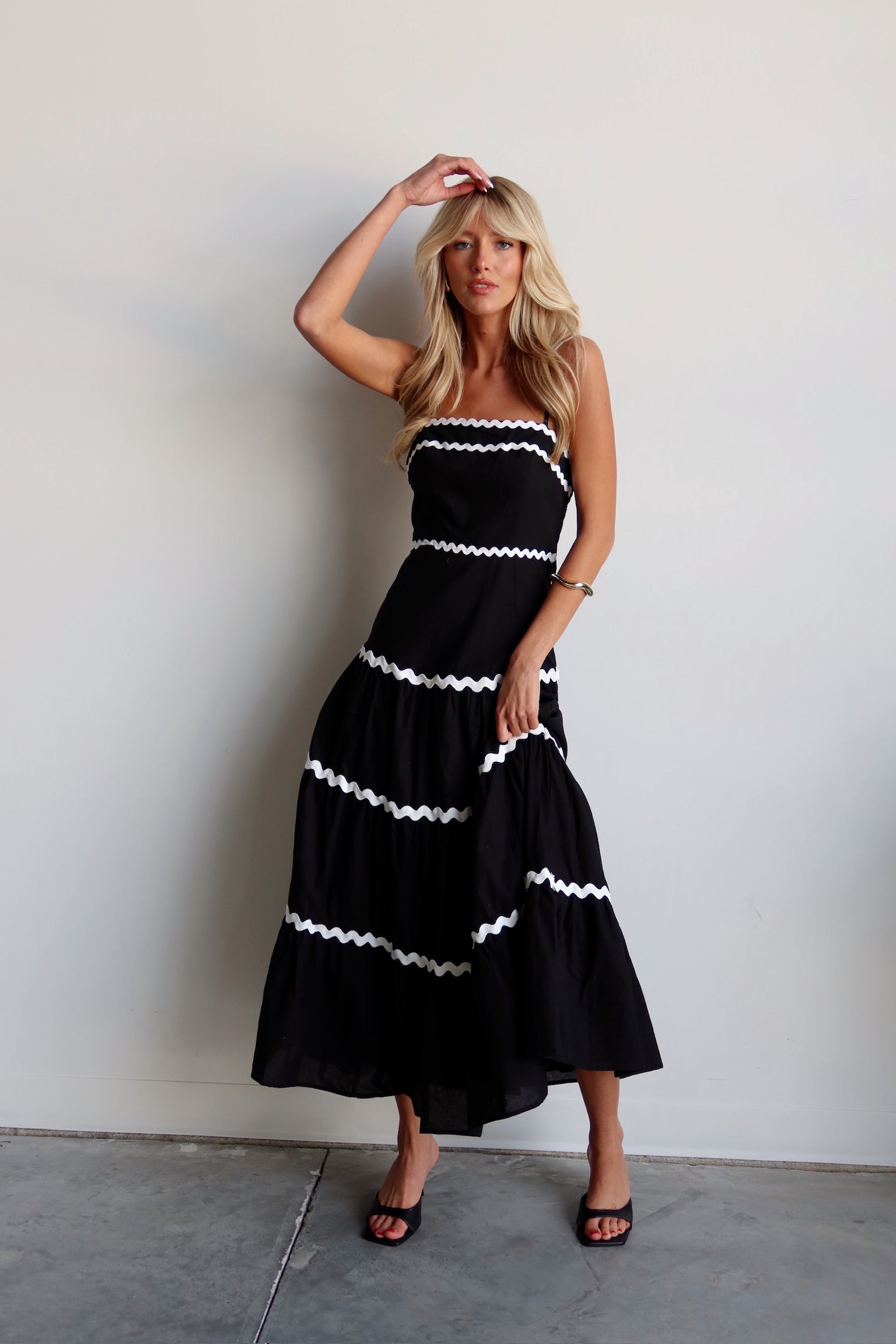 Corine Ric Rac Maxi Dress